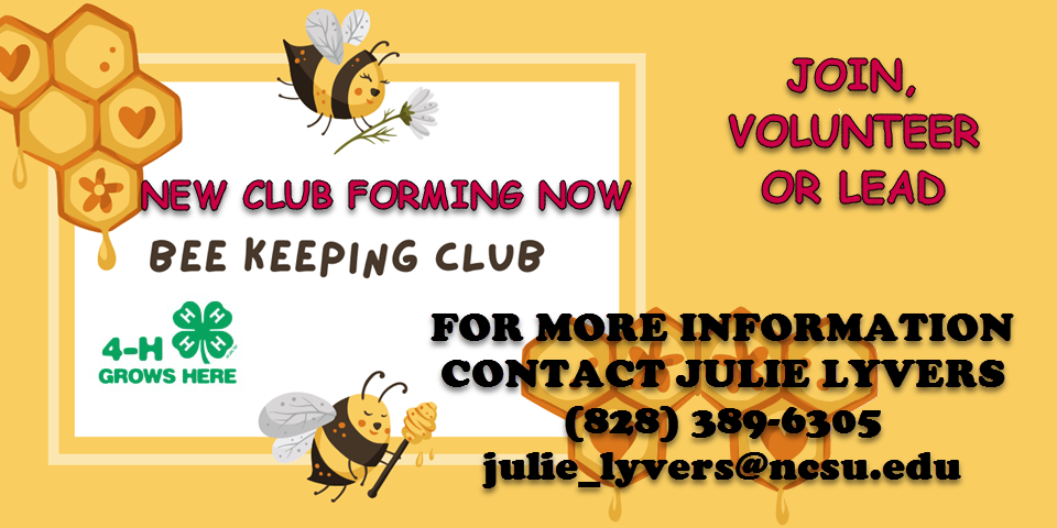 New 4-H Bee Keeping Club