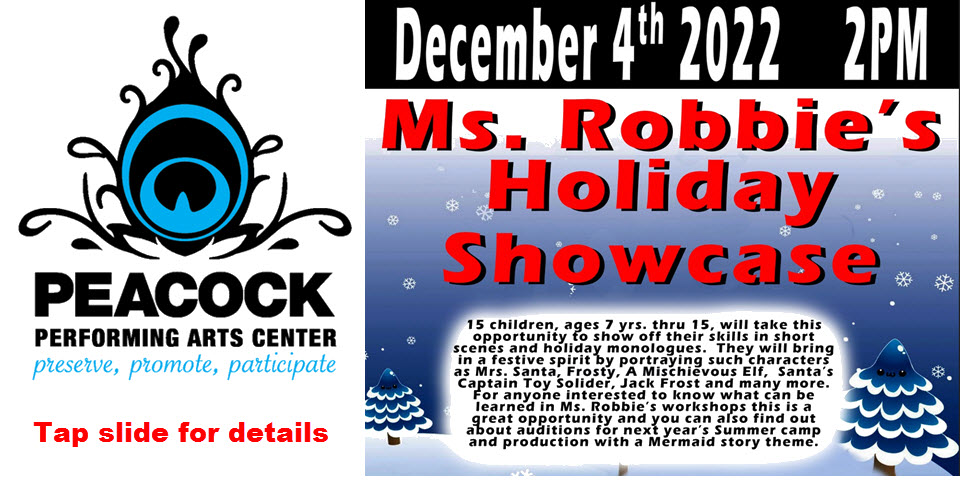 Ms Robbie's Holiday Showcase