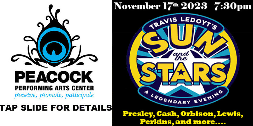 Sun and the Stars at the Peacock