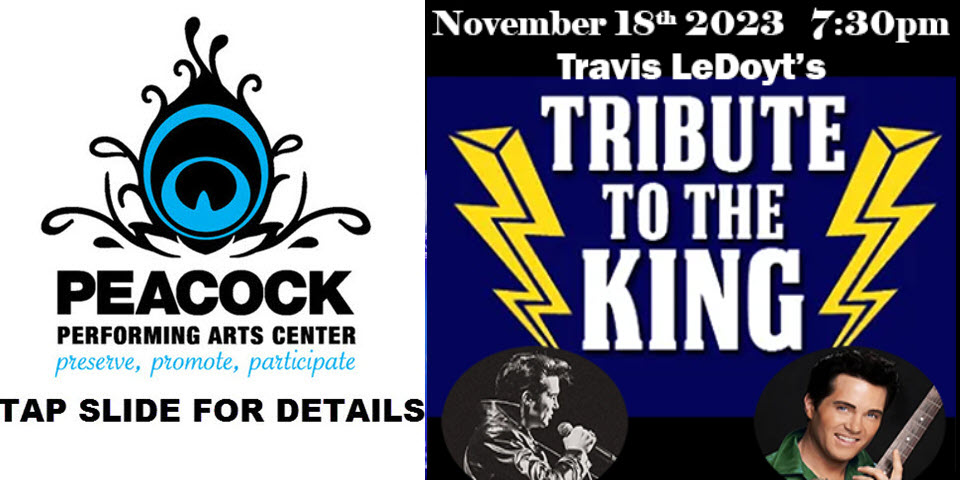 Tribute to the King at the Peacock