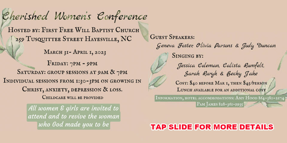 Cherished Women's Conference
