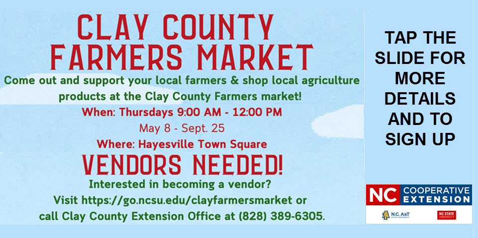 Clay County Farmers Market Vendors Needed