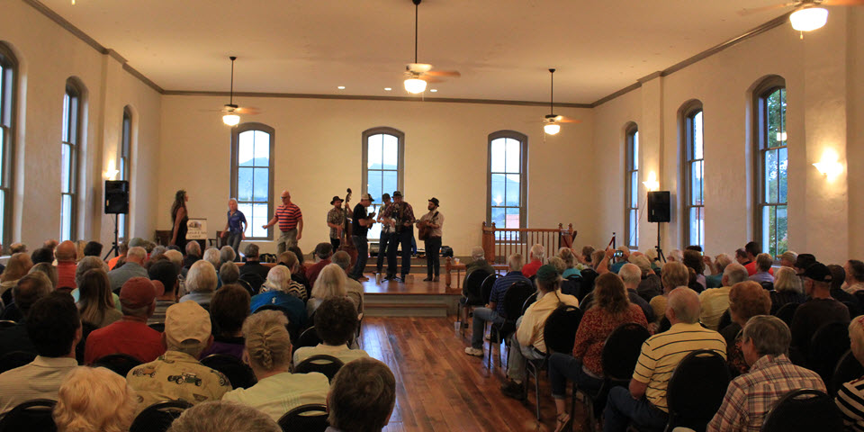 First Concert in Restored Courthouse 8/3/18