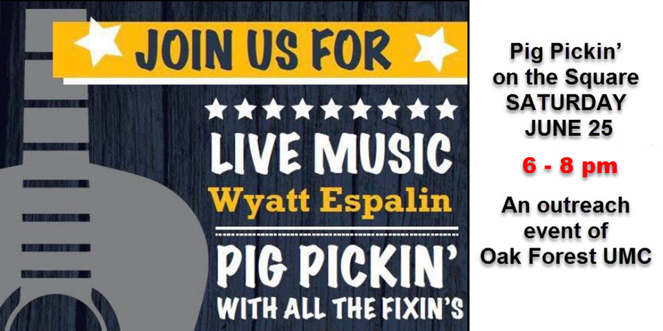 Pig Pickin' on the Square with Wyatt Espalin