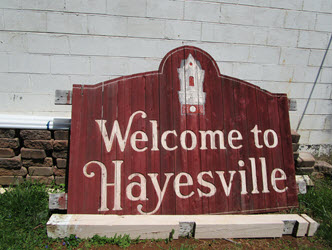 Welcome Wood Sign 1